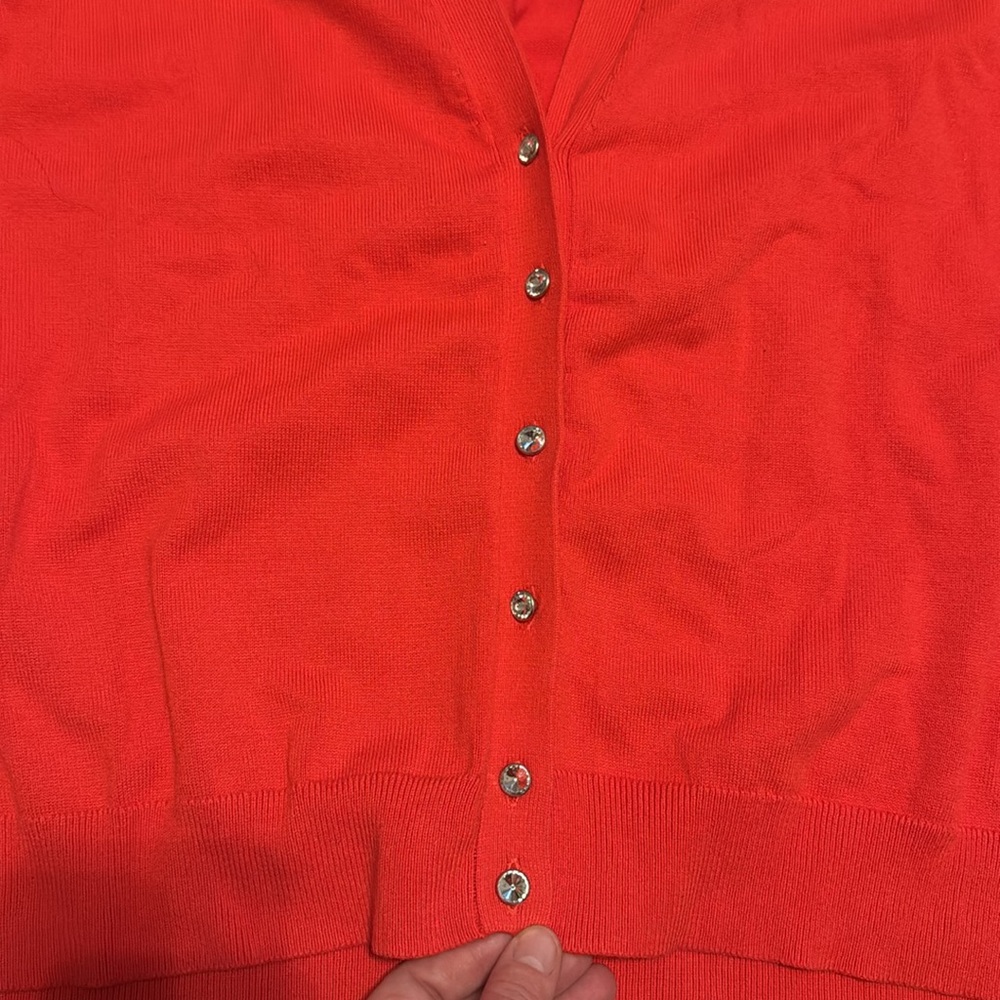 Lands’ End V Neck Cardigan - Picture 3 of 7